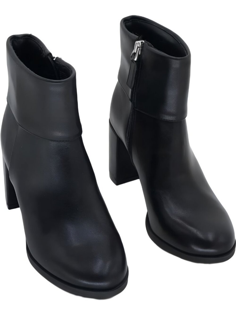 Style Co Womens Chappell Block Heel Ankle Boots Black Beauty US 5M
